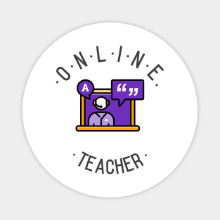 Online Teacher Magnet